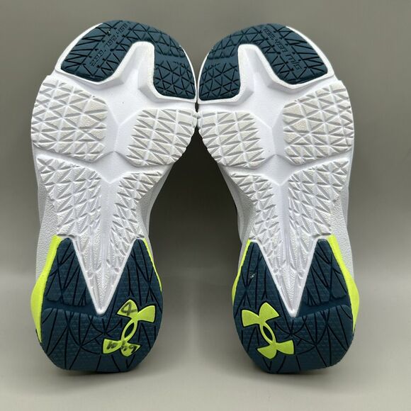 Under Armour SCRAMJET GS 3022611-403 Blue/Green Kids Size 11K Running Shoes - Picture 6 of 8